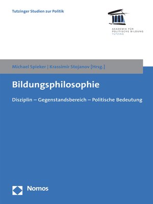 cover image of Bildungsphilosophie